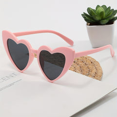 Y2K Heart Sunglasses For Women Men Funny Love Theme Glasses UV400
