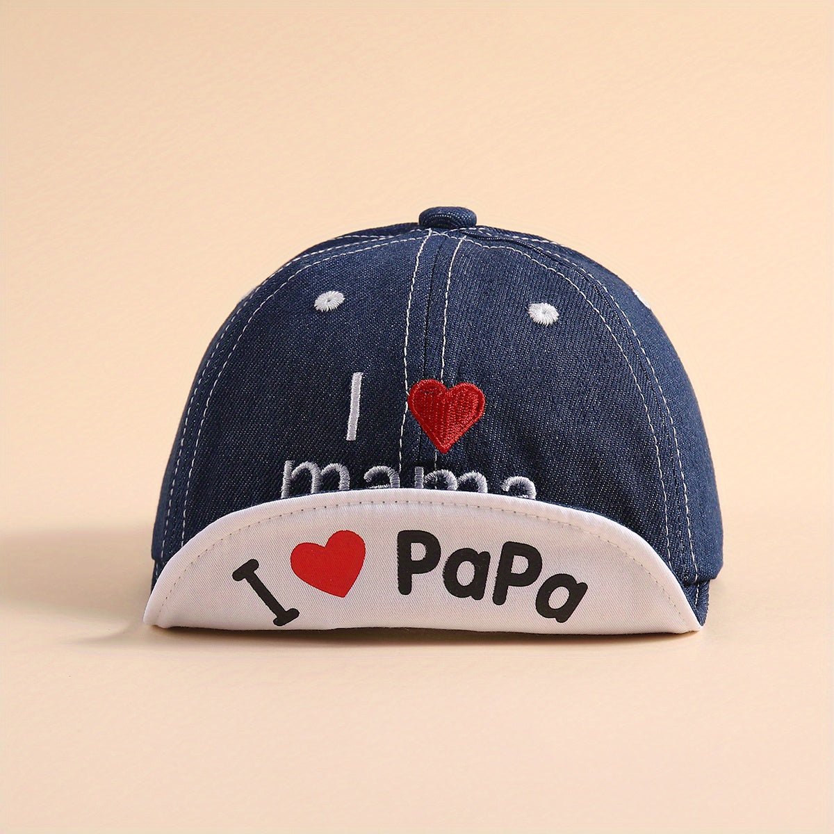 Kids Denim Sunshade Soft Brim Hat