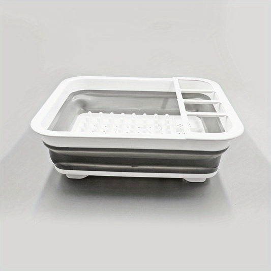 Collapsible Dish Drying Rack with Drainer Board