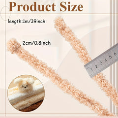 Mixed Plush Pipe Cleaners 10pcs Set for DIY Crafts