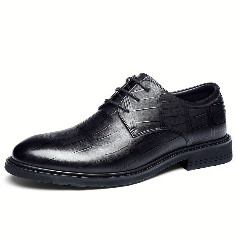 Men's Derby Shoes Lace up Front Dress Shoes Business Formal