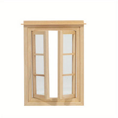 DIY 1:12 Dollhouse Door & Window Kit - Paintable Model Accessories