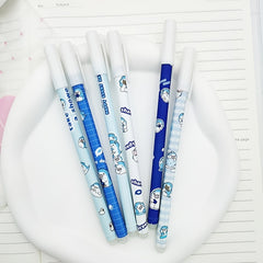 6pcs Style Gel Pen Shark 0 5mm Erasable Pen