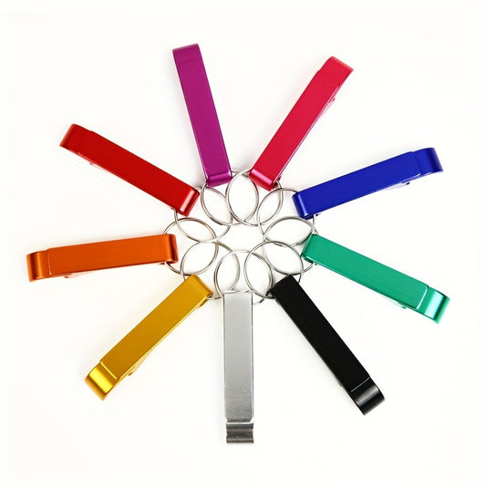 5pcs Portable Keychain Beer Bottle Opener Randomized