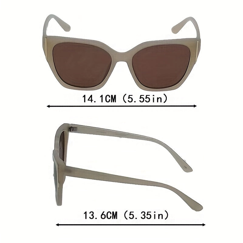 Men's Round Frame Sunglasses with UV Protection