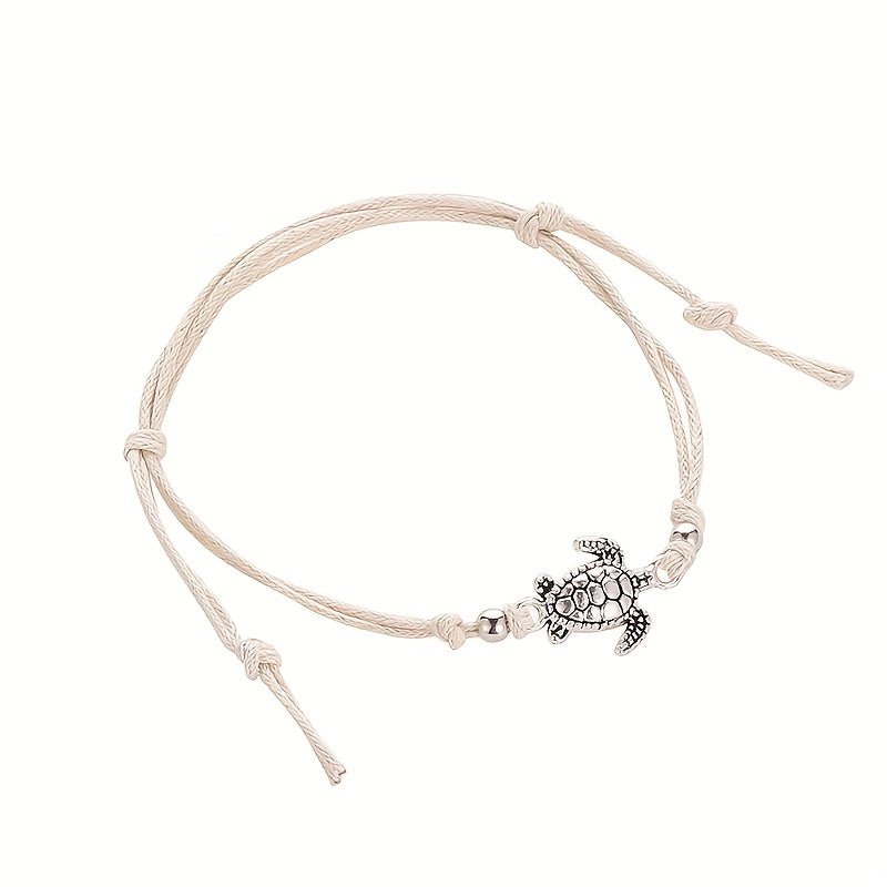 Turtle Rope Anklet Summer Beach Travel Accessory