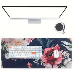 Extended Gaming Mouse Pad for Women's Office, Non Slip Base, Waterproof