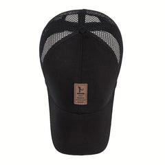 Breathable Men's Trucker Baseball Cap for Golf and Sports