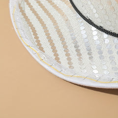 Flashing Led Sequin Cowboy Hat Y2K Style