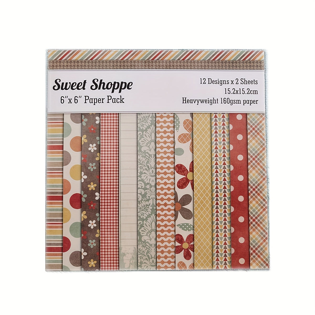 12pcs Journal Background Paper Material Decor 15x24 cm