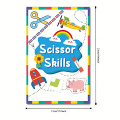 Paper Cutting Activity Book DIY Paper Art Projects No Scissors