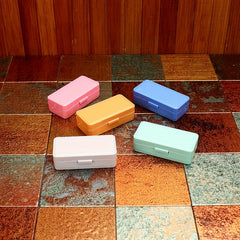Mini Dollhouse Pencil Case Double Layer Stationery Box