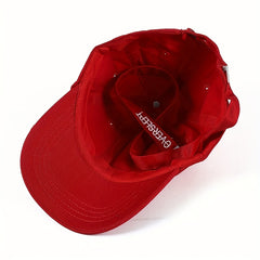 Solid Strap Baseball Cap Lightweight Sunshade Hat