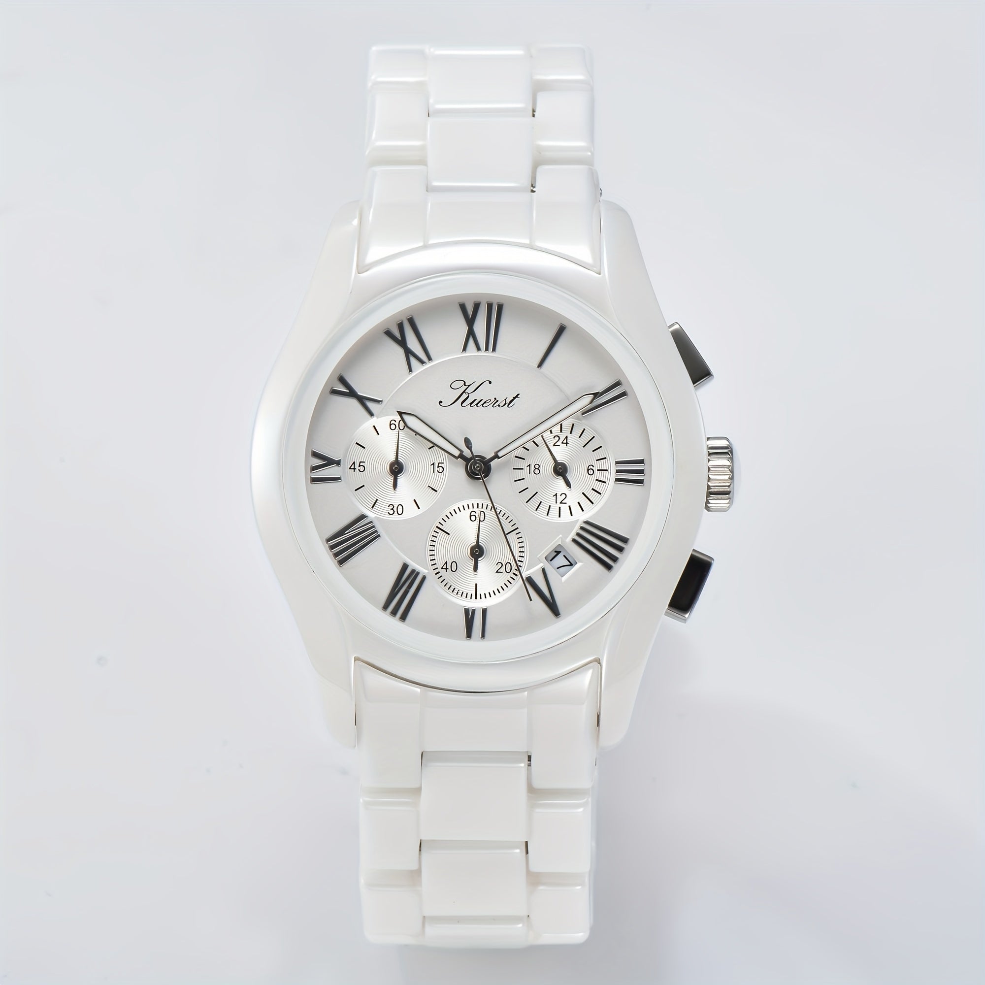 KUERST Teenager's Full Ceramic Strap Quartz Watch