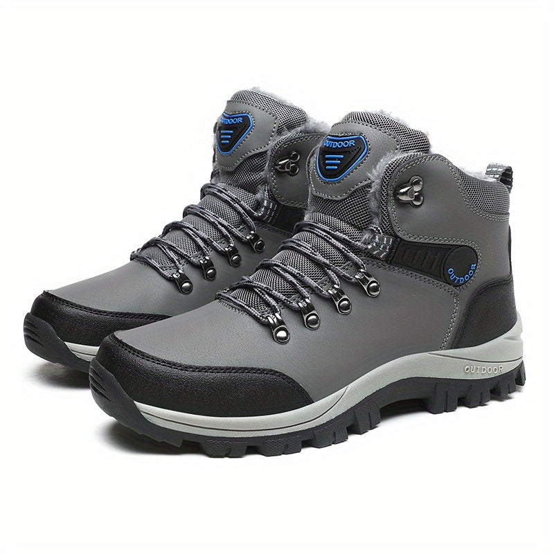 Men's Winter Boots High Top Snow Boots Non Slip