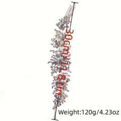 Bridal Wedding Rhinestone Hair Comb Crystal Flower Hair Comb For Women