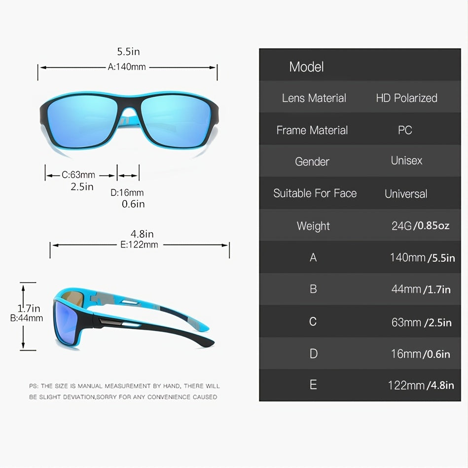 Men's Polarized Sunglasses Classic Driving Fishing Sun Glasses