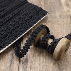 18 Yards 2 54 5 08 Cm Braided Gimp Trim Braid Cord Scalloped Edge Braid Rick Rac