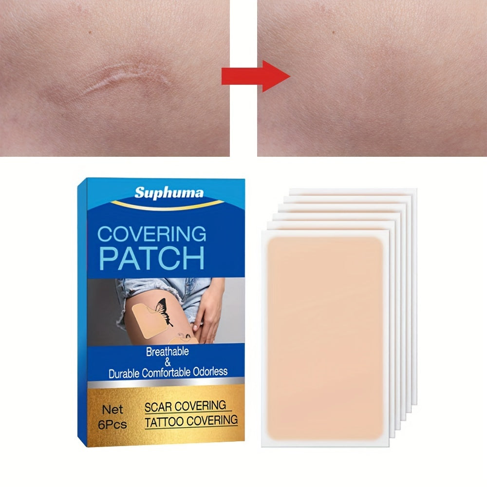 Tattoo Cover Up Tape Waterproof Concealer Patch 6 PCS