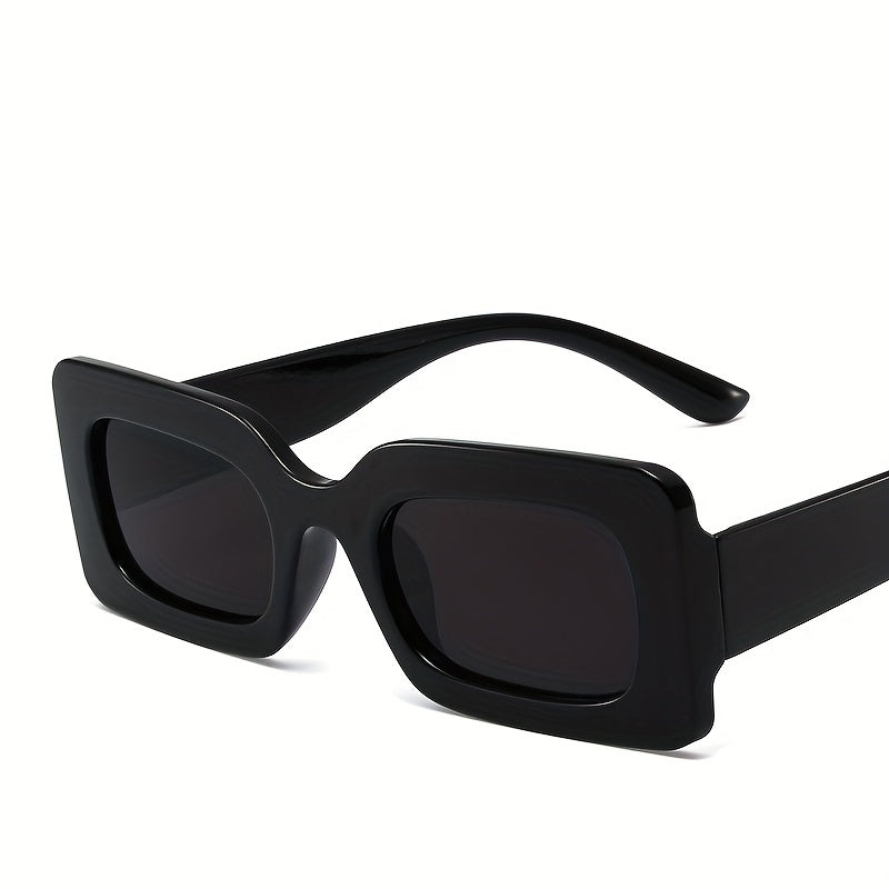 Y2K Square Sunglasses Hiphop Jelly Glasses UV400