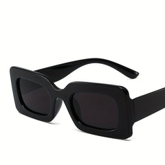 Y2K Square Sunglasses Hiphop Jelly Glasses UV400