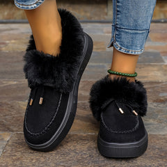 Women's Winter Snow Shoes Non-slip Warm Ankle Shoes