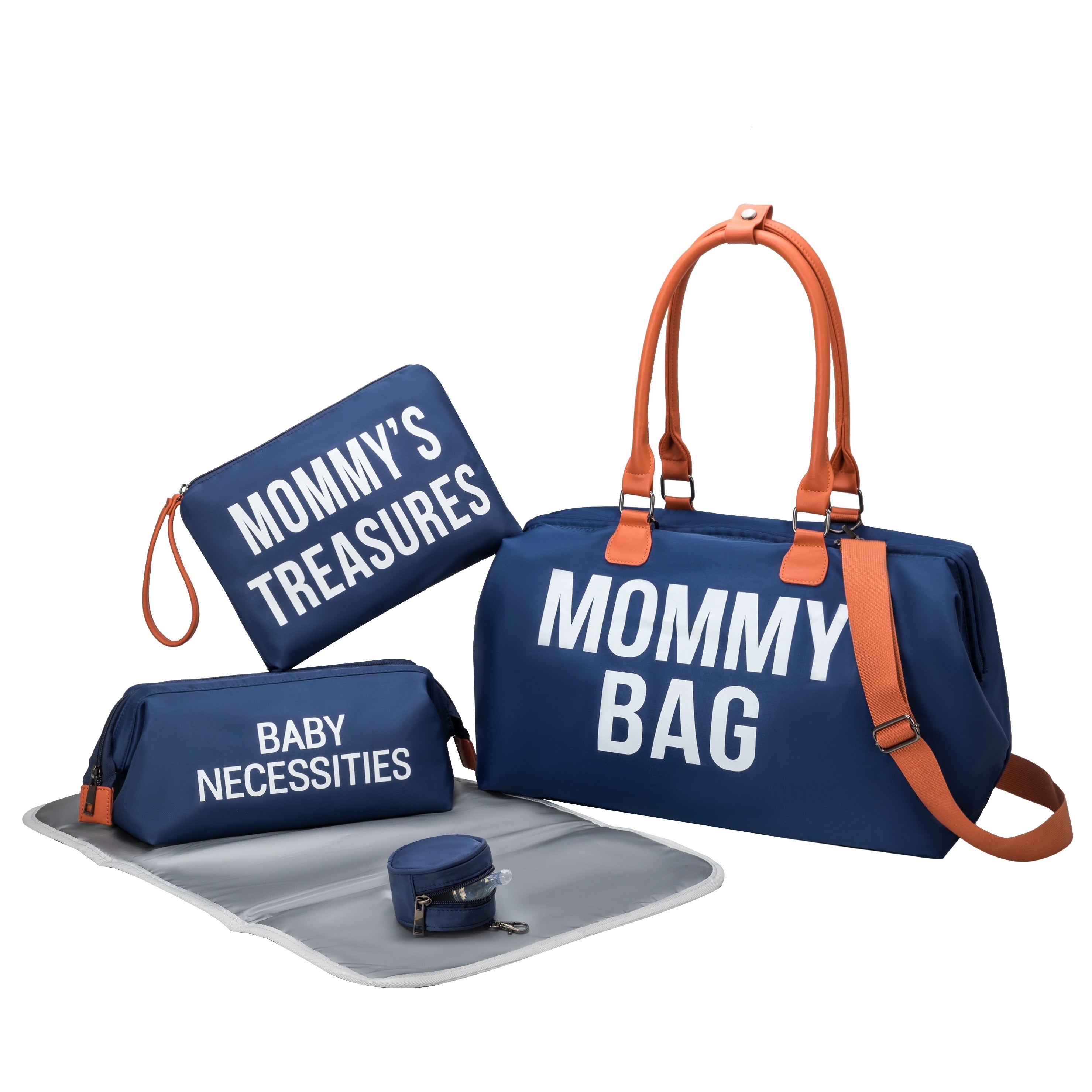 Large Capacity Multifunction Mommy Tote Bags Diaper Set