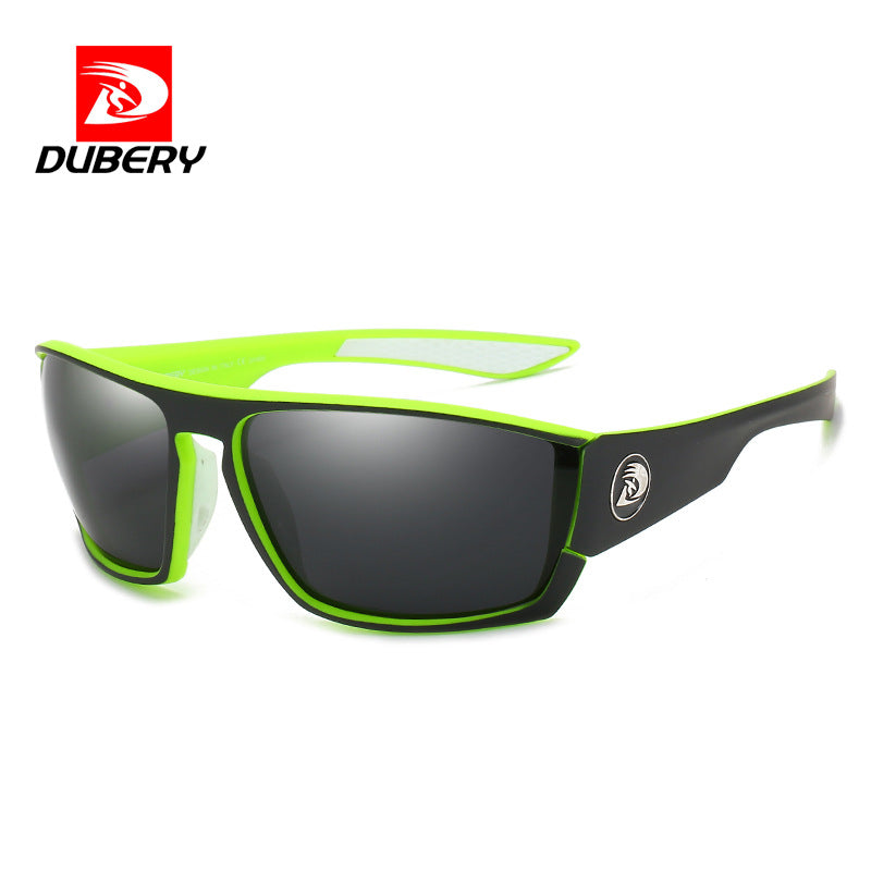 DUBERYU Large Frame Polarized Sports Sunglasses for Men