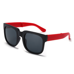 Boy's Folding Cartoon Sunglasses for Outdoor Activities