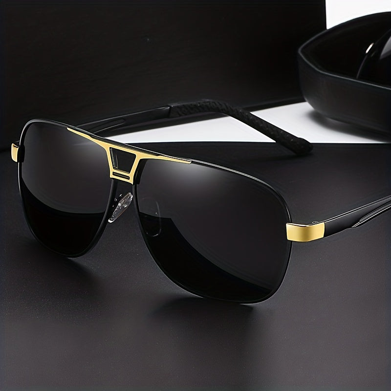 Men's Polarized Driving Sunglasses Fishing Anti-UV Glasses