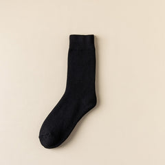 Women's Knit Style Winter Crew Socks - Thick & Warm