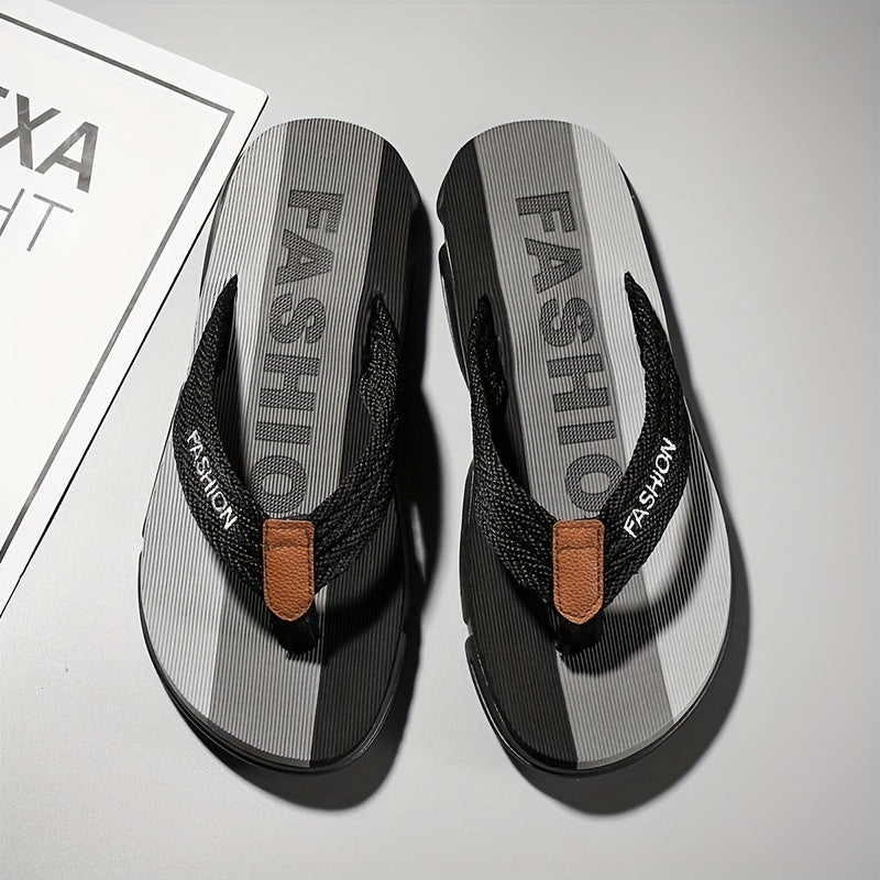 Men's Lightweight Non Slip Flip Flops Quick Drying Thong Sandals