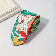 Men's Floral Necktie Business Wedding Party Necktie Gift For Men