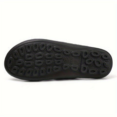 Men's Solid Breathable Slides Casual Slippers For Outdoor