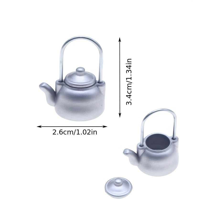 Vintage Kettle Models for Dollhouses Tiny Kitchen Tools