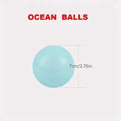 76in Ocean Macaroon Ball, Random Mixed, Sports Baby Swimming Playground Fun