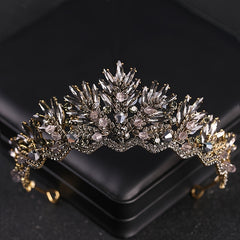 Vintage Crystal Bridal Tiara Wedding Women Hair Jewelry