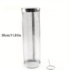 BBQ Net Tube Grill Basket for Fish & Vegetables