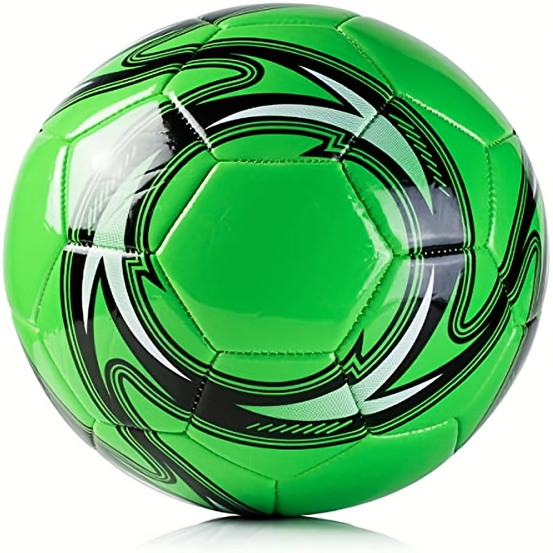 Size 5 Spiral Soccer Ball Match Weight Durable Football