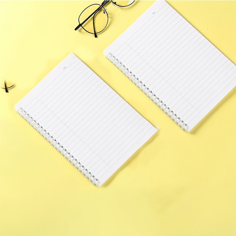 Small Fresh Transparent Soft Cover Coil Notebook