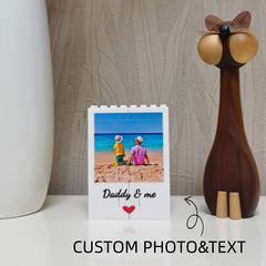 Personalized Photo Puzzle Custom Picture Text Building Blocks Colorful Photo Puz