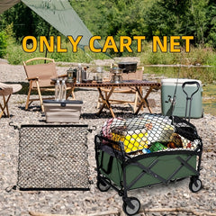 1pc Utility Wagon Net Cargo Net for Garden Cart Folding Trolley