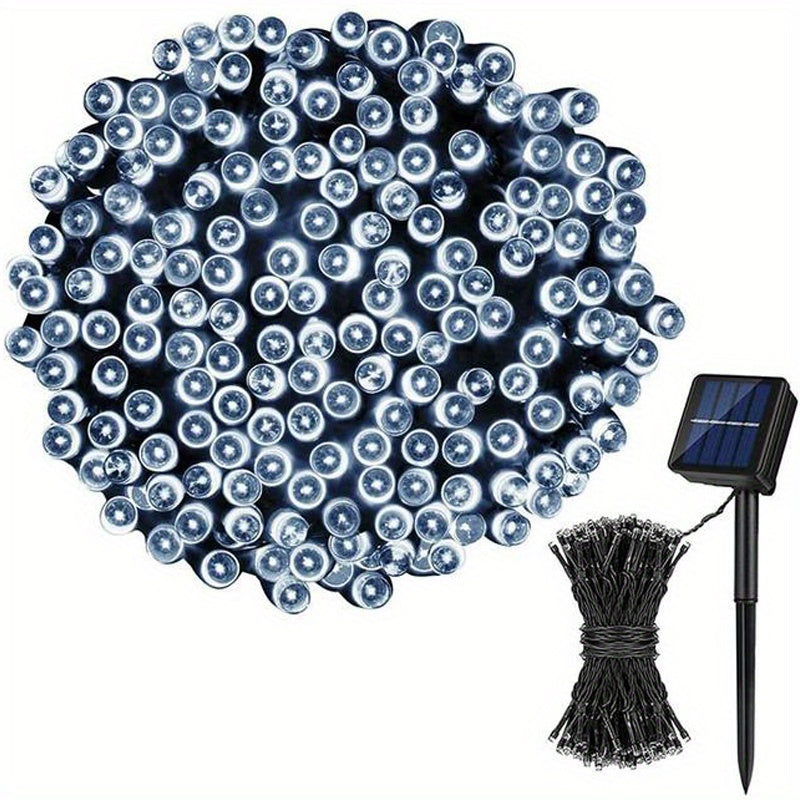 300 LEDs Solar String Lights Outdoor 8 Modes Waterproof Xmas Tree Lights