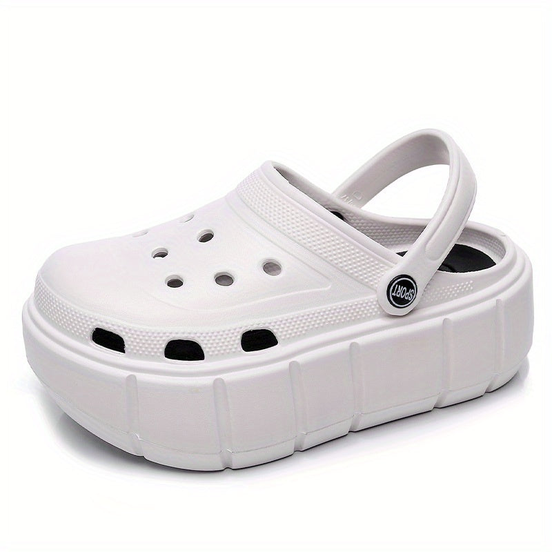 Women's Platform Clogs Casual Garden Shoes Lightweight Beach Shoes