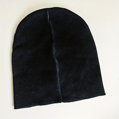 Cross Jacquard Beanie Hip Hop Unisex Warm Knit Hat Elastic Knitted Skull Cap
