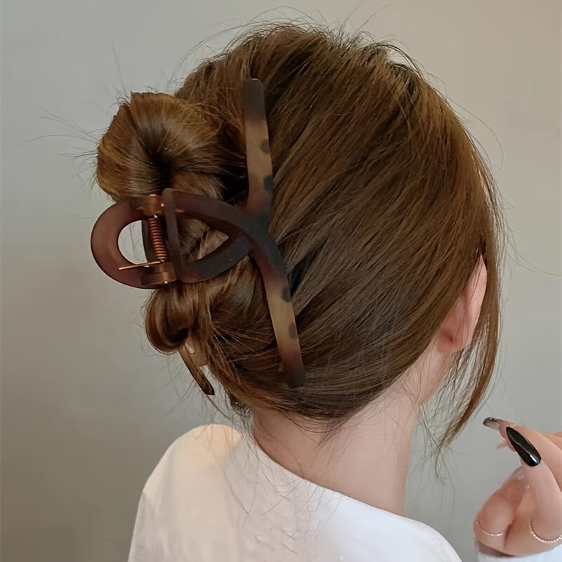 Matte Large Hair Claw Clips for Thick Hair - Big Jaw Clip for Girls