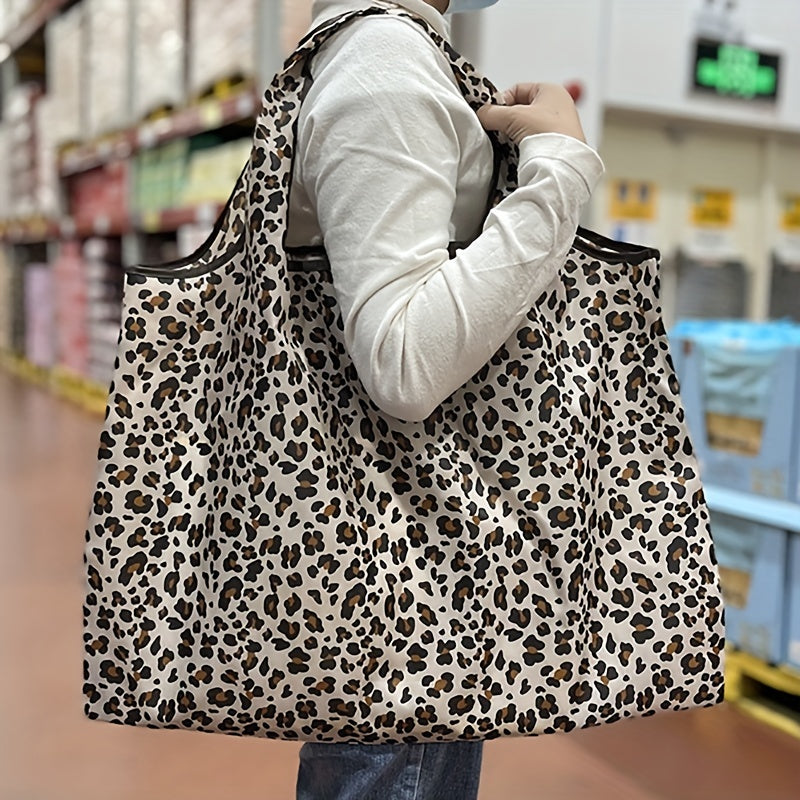 Cartoon Grocery Bags Large Capacity Foldable Washable Eco-Friendly