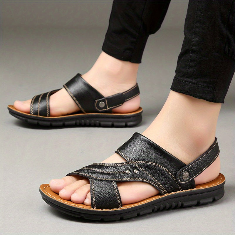 Men's Lightweight Non Slip Slides for Beach Summer