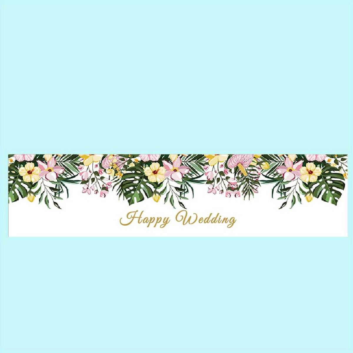 Elegant Wedding Water Bottle Sticker Set
