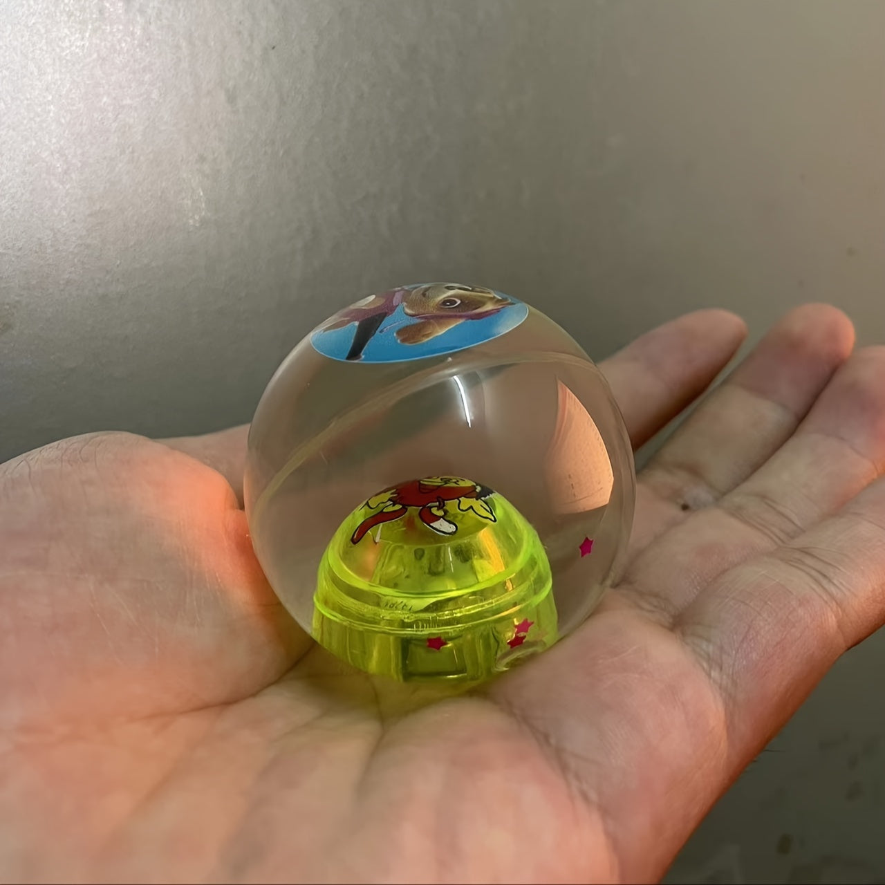 Glitter Crystal Ball Bouncy Ball Toy